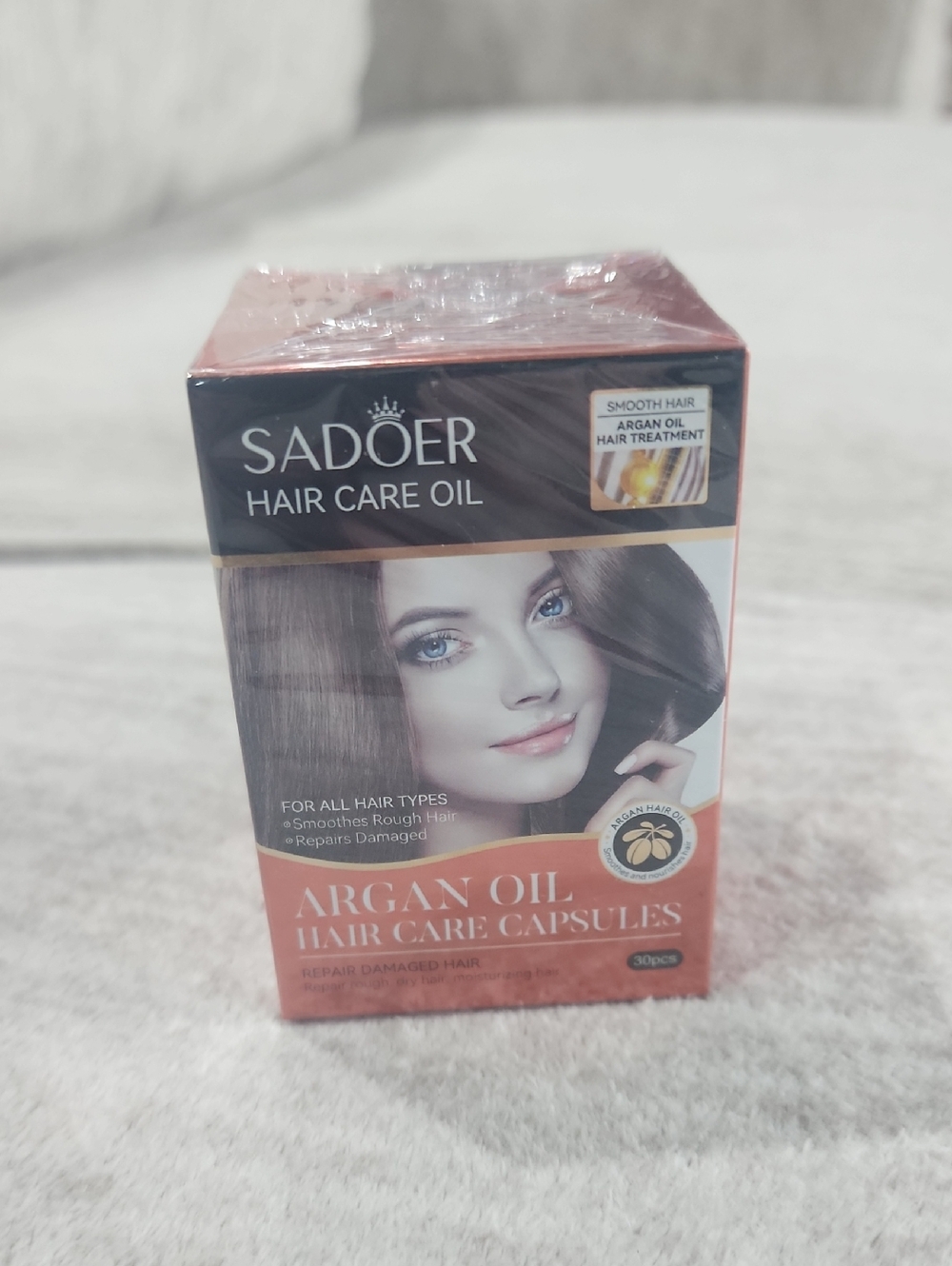 NWT Sadoer Argan Oil Hair Care Capsules